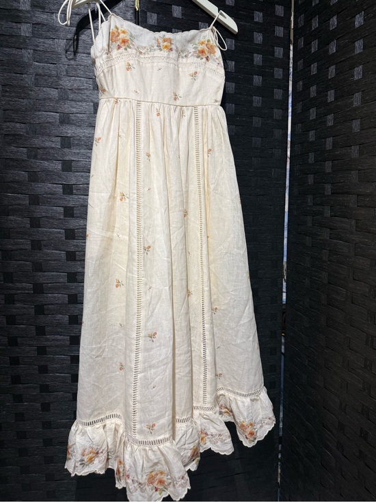 Zimmermann Dresses & Skirts - ZIMMERMANN

Linen Midi Dress with Floral Print